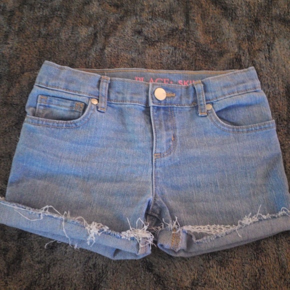 Cutoff Denim Jean shorts - Picture 1 of 3